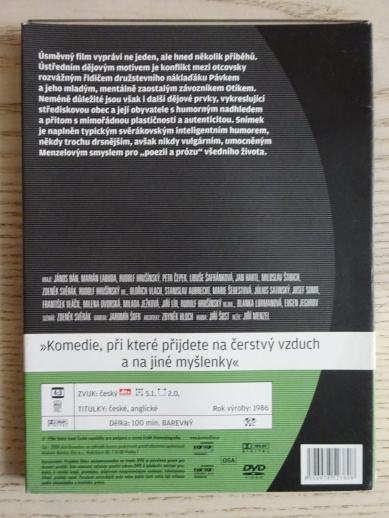 VESNIČKO MÁ STŘEDISKOVÁ, DVD FILM