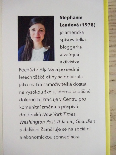 SLUŽKA, STEPHANIE LANDOVÁ, **an