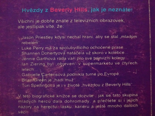 HVĚZDY Z BEVERLY HILLS 90210, JEJICH ÚSPĚCHY A LÁSKY, **an