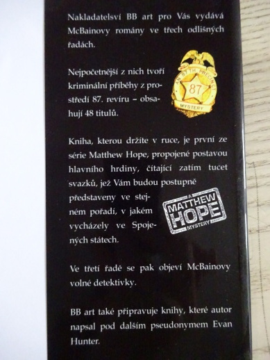 ZLATOVLÁSKA, ED MCBAIN, **an