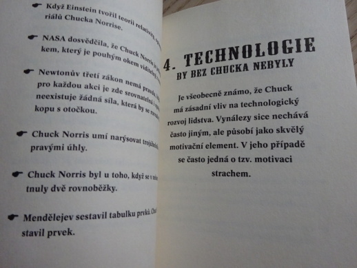 400 PRAVD O CHUCKU NORRISOVI, **an