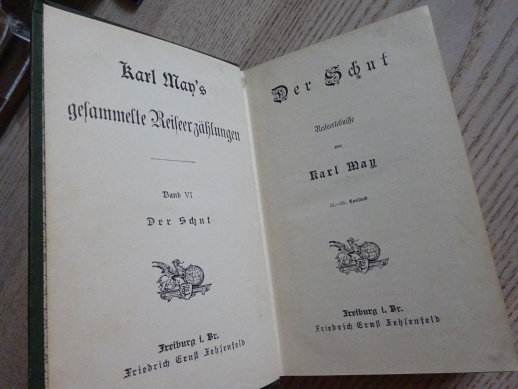 DER SCHUT, KARL MAY, NĚMECKY, **an