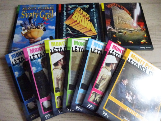 MONTY PYTHON, KOMPLETNÍ DVD KOLEKCE, 10X DVD FILM