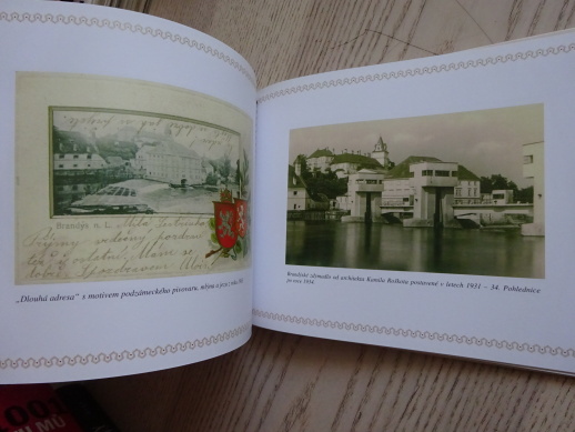 BRANDÝS NAD LABEM NA HISTORICKÝCH POHLEDNICÍCH, **an