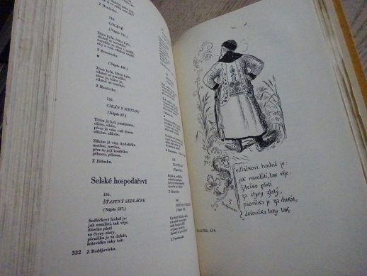 PROSTONÁRODNÍ ČESKÉ PÍSNĚ A ŘÍKADLA, KAREL JAROMÍR ERBEN, **an