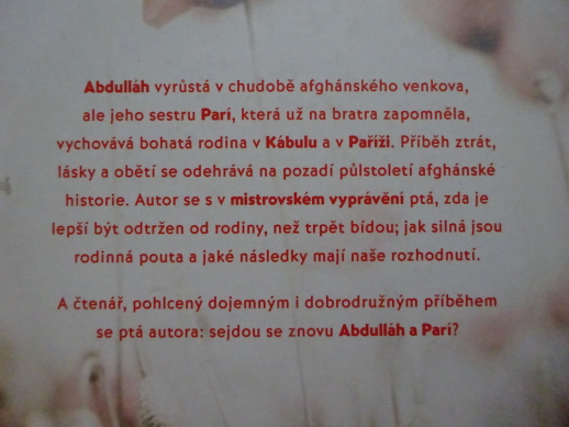 A HORY ODPOVĚDĚLY, KHALED HOSSEINI, **an