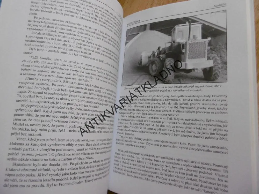 U LETECTVA JE KRÁSNĚ, EVŽEN KULIČ, AUSTRÁLIE