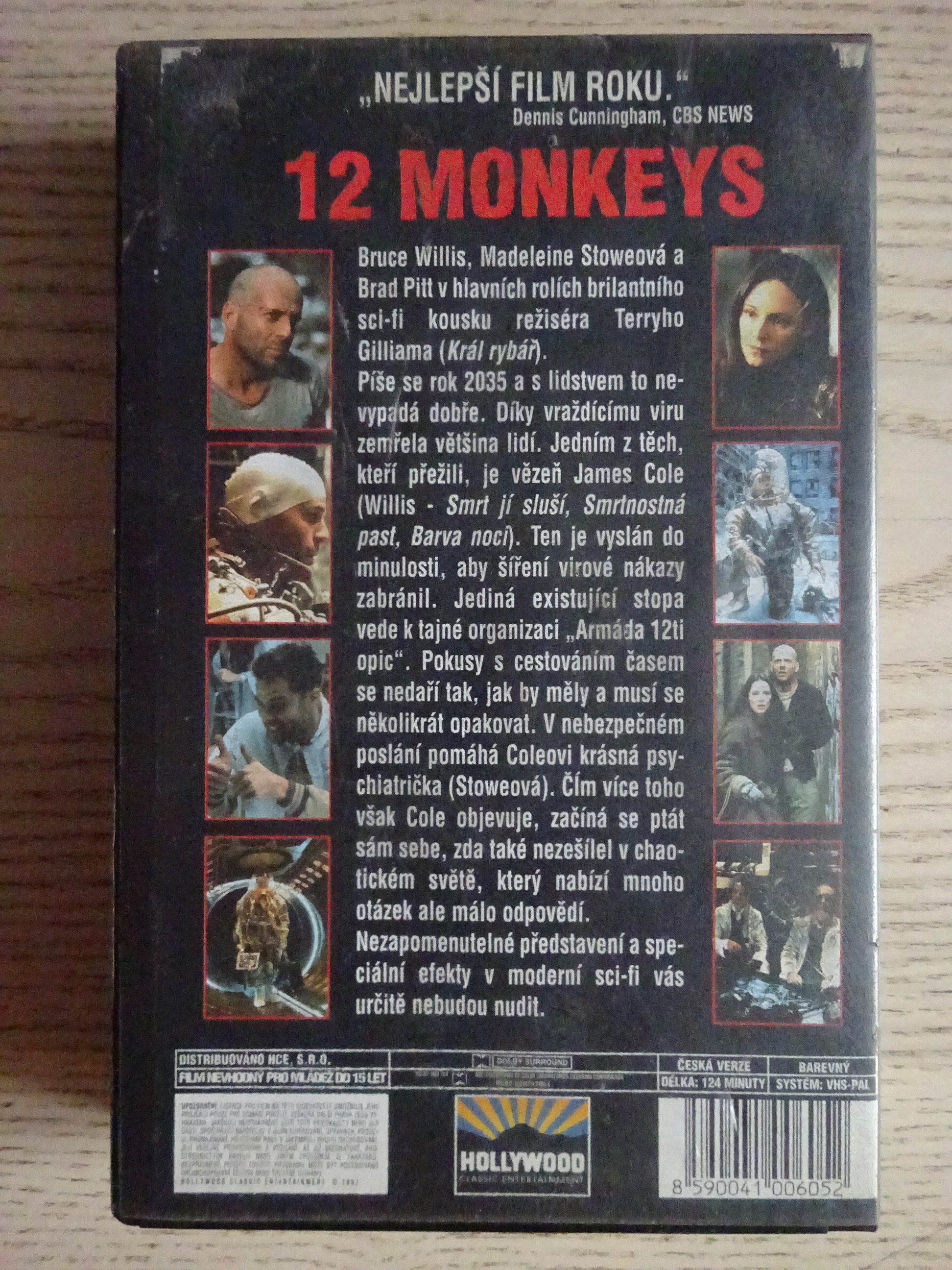 12 OPIC, VHS VIDEOKAZETA