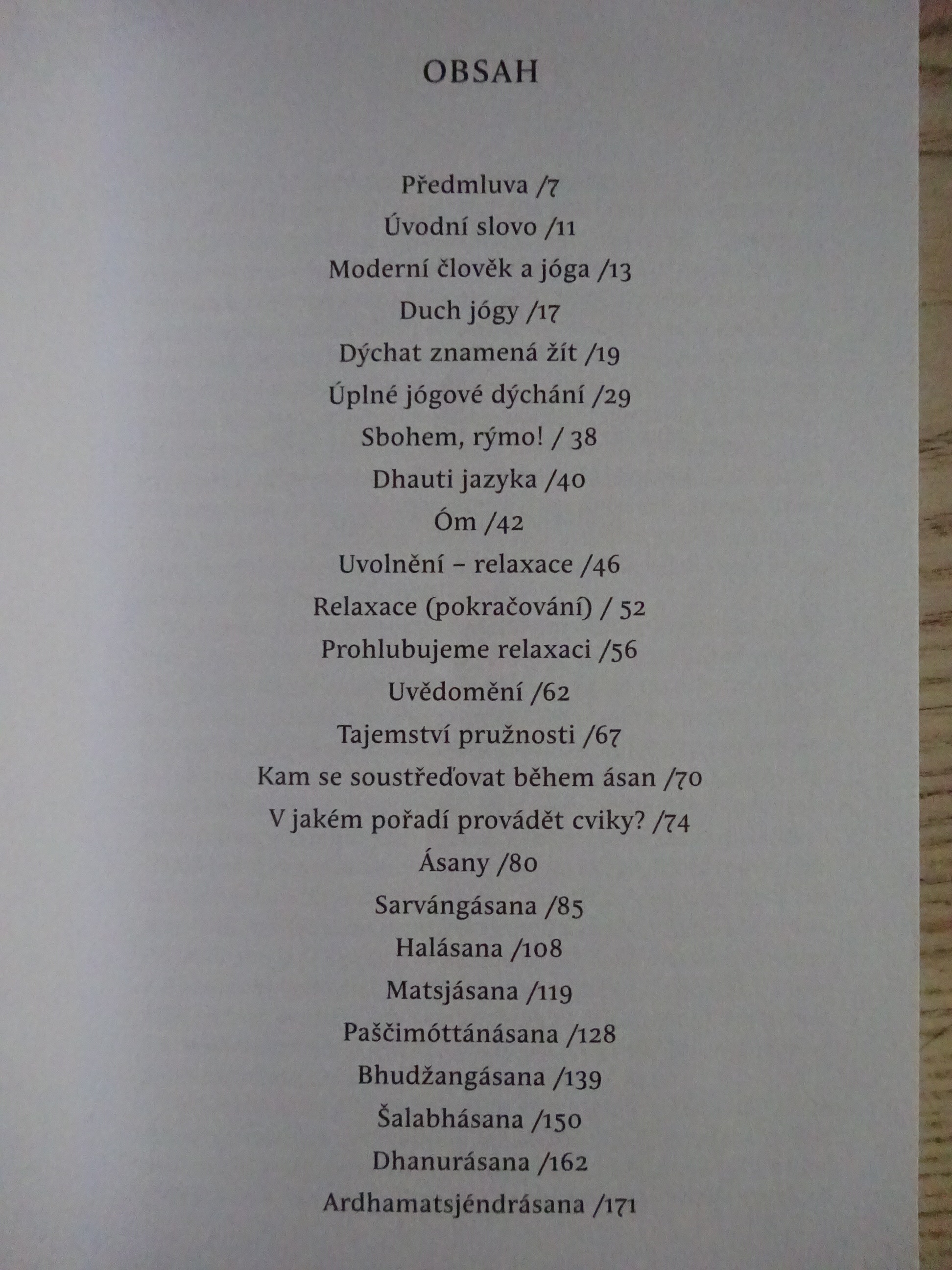JÓGA, UČÍM SE JÓGU, ANDRÉ LYSBETH, **an