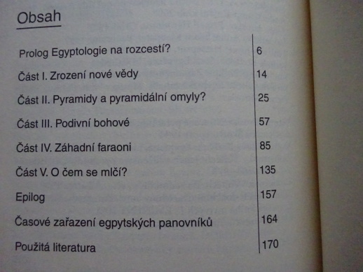 ZÁHADNÁ EGYPTOLOGIE, VLADIMÍR LIŠKA, **an