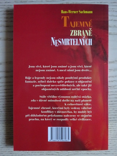 TAJEMNÉ ZBRANĚ NESMRTELNÝCH, HANS-WERNER SACHMANN, **an