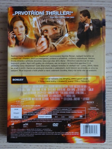 HANNA, DVD FILM