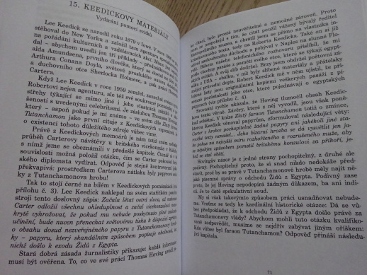 TUTANCHAMONOVO TAJEMSTVÍ, G. F. L. STANGLMEIER, **an
