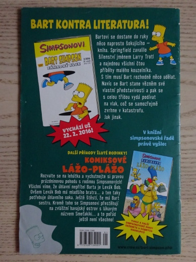 SIMPSONOVI, BART SIMPSON, KOMIKS, 1/2016