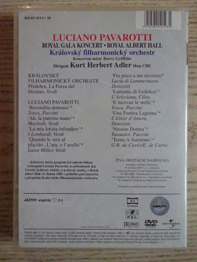 THE ESSENTIAL PAVAROTTI, DVD HUDBA