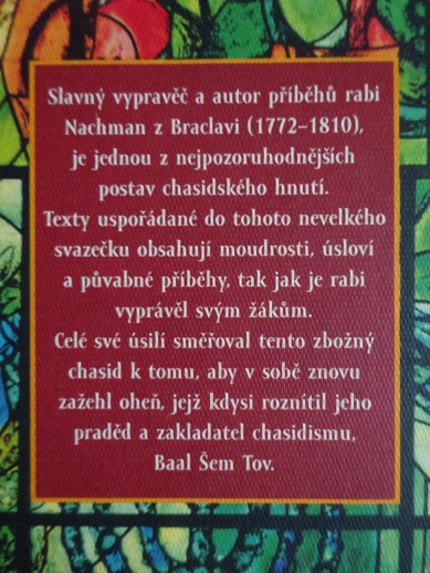 SLOVA RABIHO NACHMANA, CHASIDSKÉ PŘÍBĚHY, **an