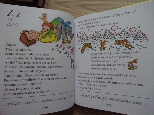 SLABIKÁŘ, HELENA ZMATLÍKOVÁ, ŽÁČEK, **an