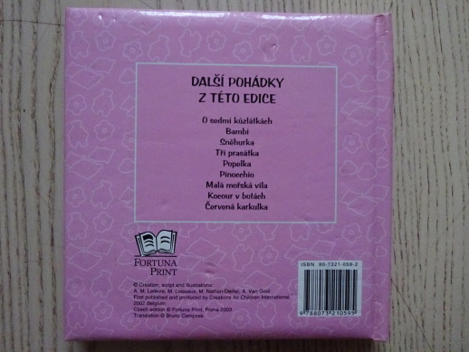 ZLATOVLÁSKA A MEDVĚDI, **an