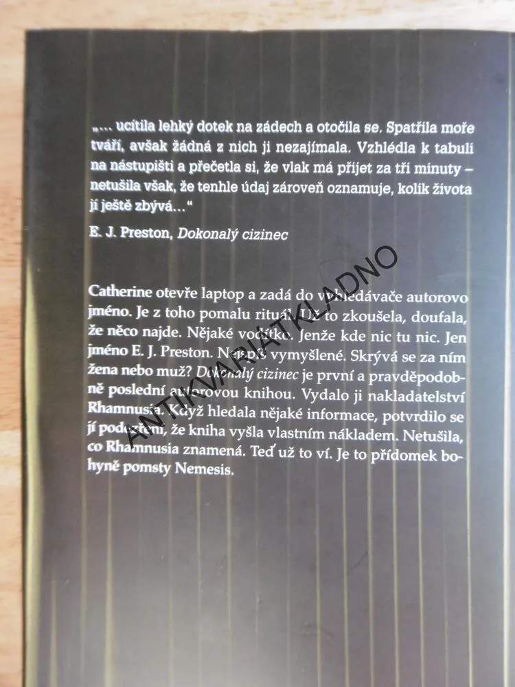 DOKONALÝ CIZINEC, RENÉE KNIGHT, **an