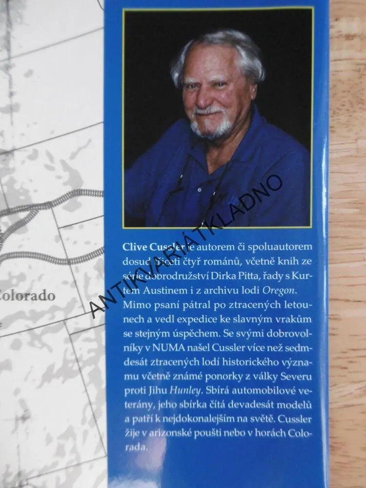 ŠTVANICE, CLIVE CUSSLER, **an