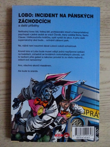 LOBO, INCIDENT NA PÁNSKÝCH ZÁCHODCÍCH A DALŠÍ PŘÍBĚHY, KOMIKS DC COMICS,**an