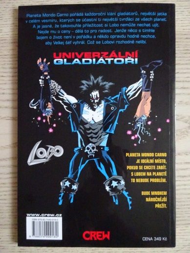 LOBO, UNIVERZÁLNÍ GLADIÁTOR, KOMIKS DC COMICS,**an