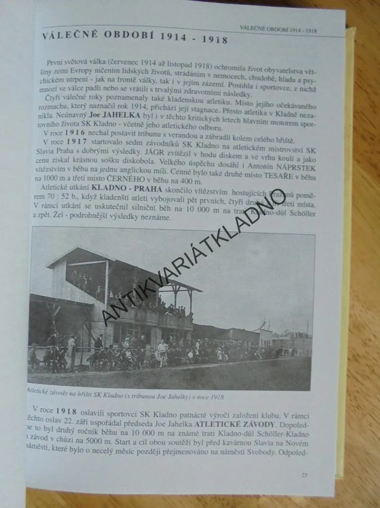 PRVNÍ PŮLSTOLETÍ KLADENSKÉ ATLETIKY 1900-49, KLADNO, KOZÁK, **an