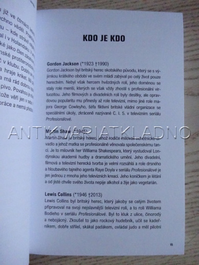 PROFESIONÁLOVÉ ANEB STRUČNÝ MANUÁL PRO PŘÍZNIVCE STEJNOJMENNÉHO TELEVIZNÍHO SERIÁLU, RICHARD ULMAN, **an