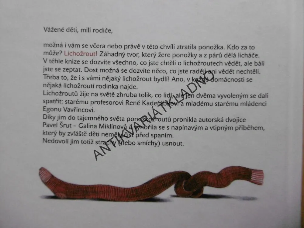 LICHOŽROUTI, PAVEL ŠRUT, MIKLÍNOVÁ, **an