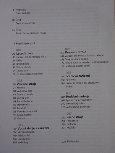 LEONARDOVY STROJE, VYNÁLEZY, **an