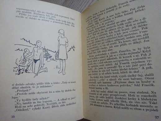 VE SKAUTSKÉM TÁBOŘE, JAN HOSTÁŇ, **an