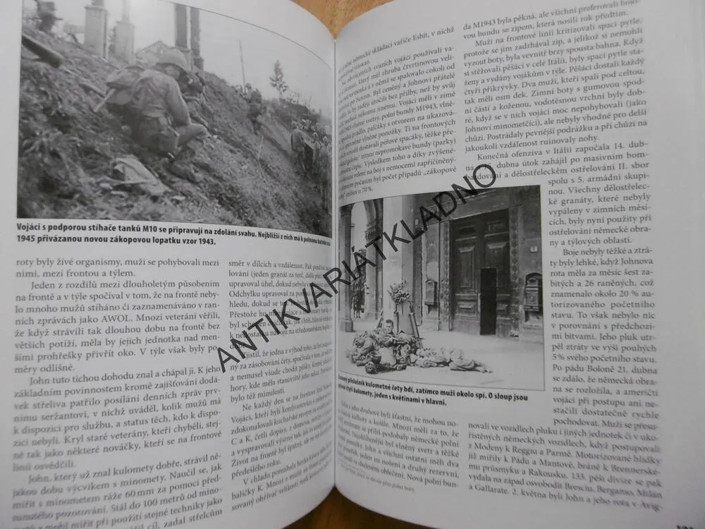 AMERICKÁ PĚCHOTA ZA 2.SVĚTOVÉ VÁLKY, 