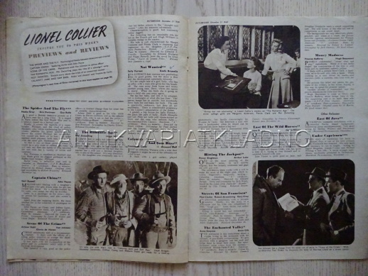 FILMOVÝ ČASOPIS PICTUREGOER 1949, JOAN CAULFIELD