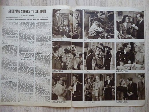 FILMOVÝ ČASOPIS PICTUREGOER 1949, CLARK GABLE