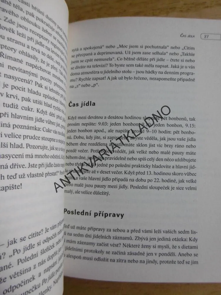 MÍSTO ČINU LEDNIČKA, KDYŽ SE Z JÍDLA STANE PROBLÉM,GÖCKEL, **an