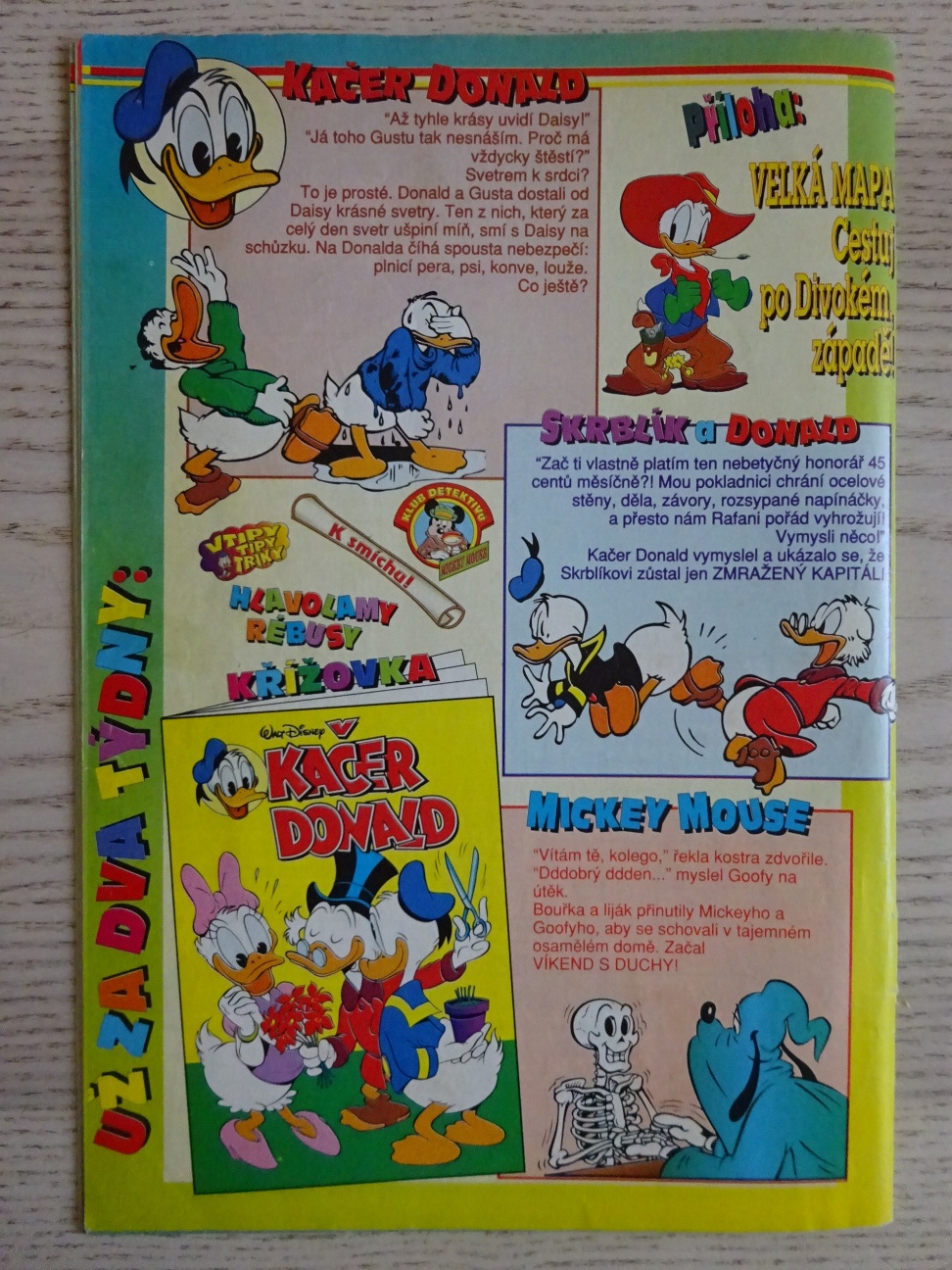 KAČER DONALD, 1/96, komiks DISNEY