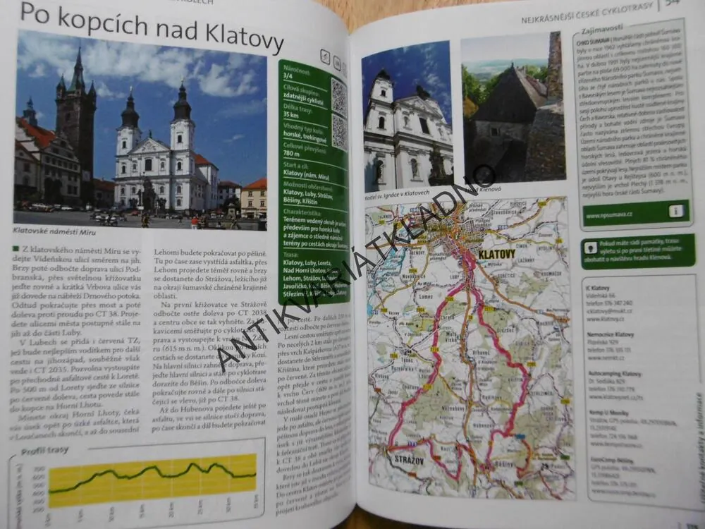 OTTŮV ATLAS-NEJKRÁSNĚJŠÍ ČESKÉ CYKLOTRASY, **an