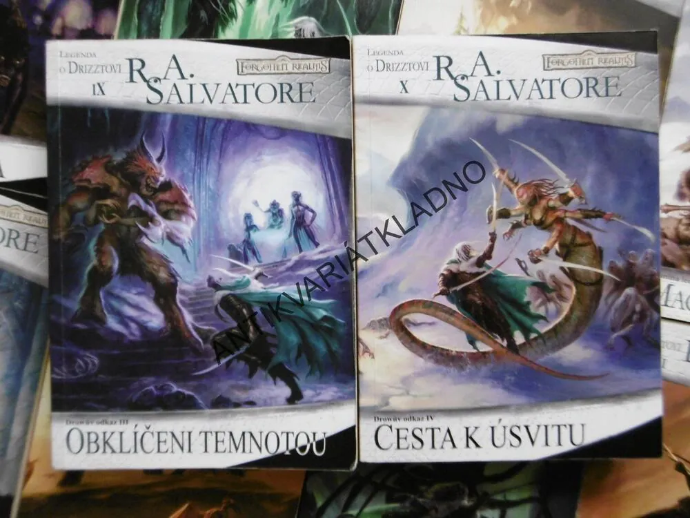 LEGENDA O DRIZZTOVI,1-11, TEMNÝ ELF, R.A. SALVATORE