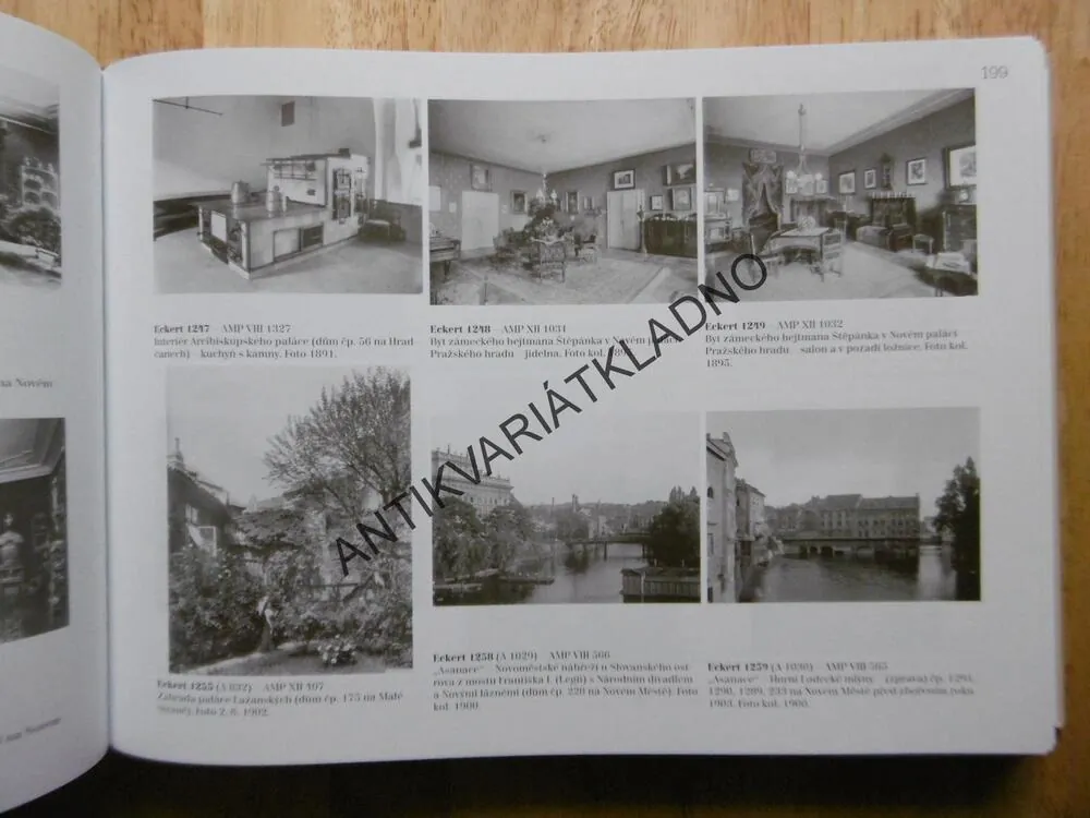 FOTOGRAFICKÝ ATELIÉR H.ECKERT V PRAZE, PŘIKRYLOVÁ, P-A (poslední kus)