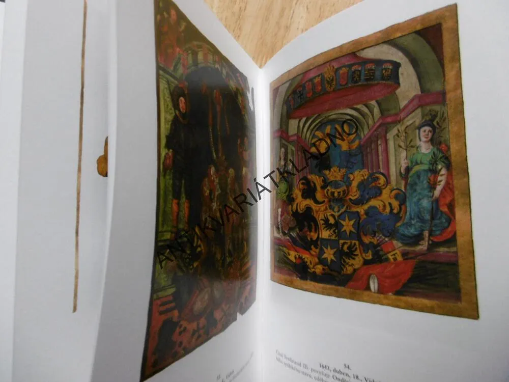 ERBOVNÍ LISTINY ARCHIVU NÁRODNÍHO MUZEA, HERALDIKA, ERBY,FIALA, KREJČÍK, P-A