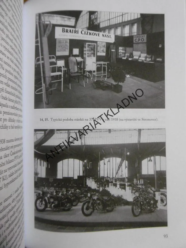 PRAŽSKÉ VZORKOVÉ VELETRHY 1920-1951,MOUTVIC, P-A