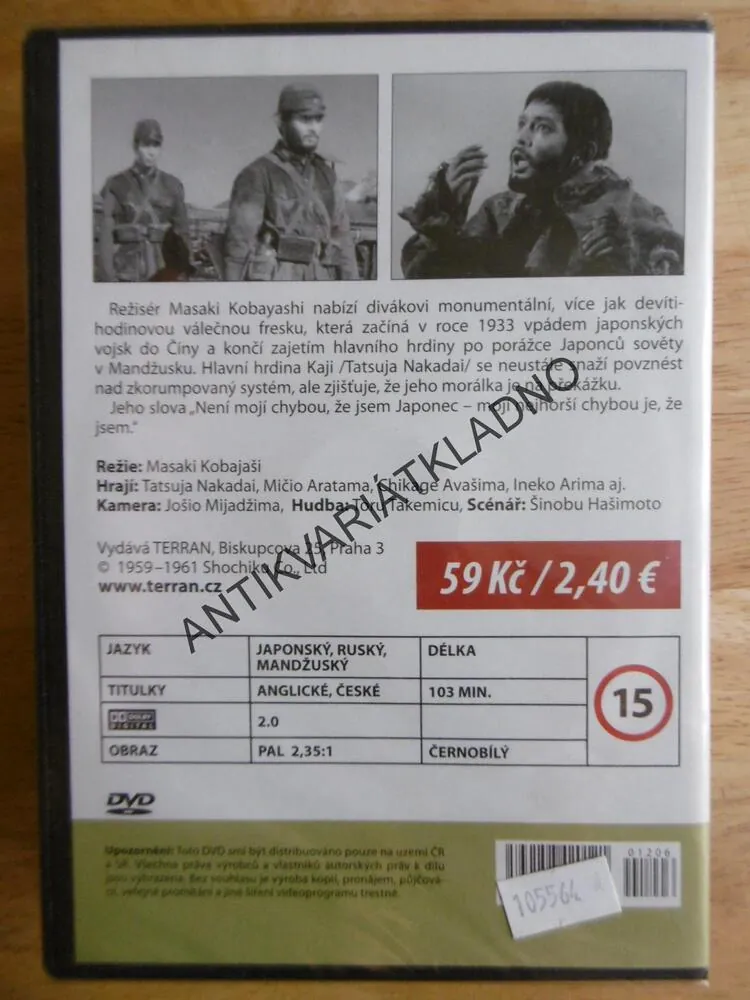 LIDSKÝ ÚDĚL, 1-6, DVD FILM DOKUMENT VÁLKA