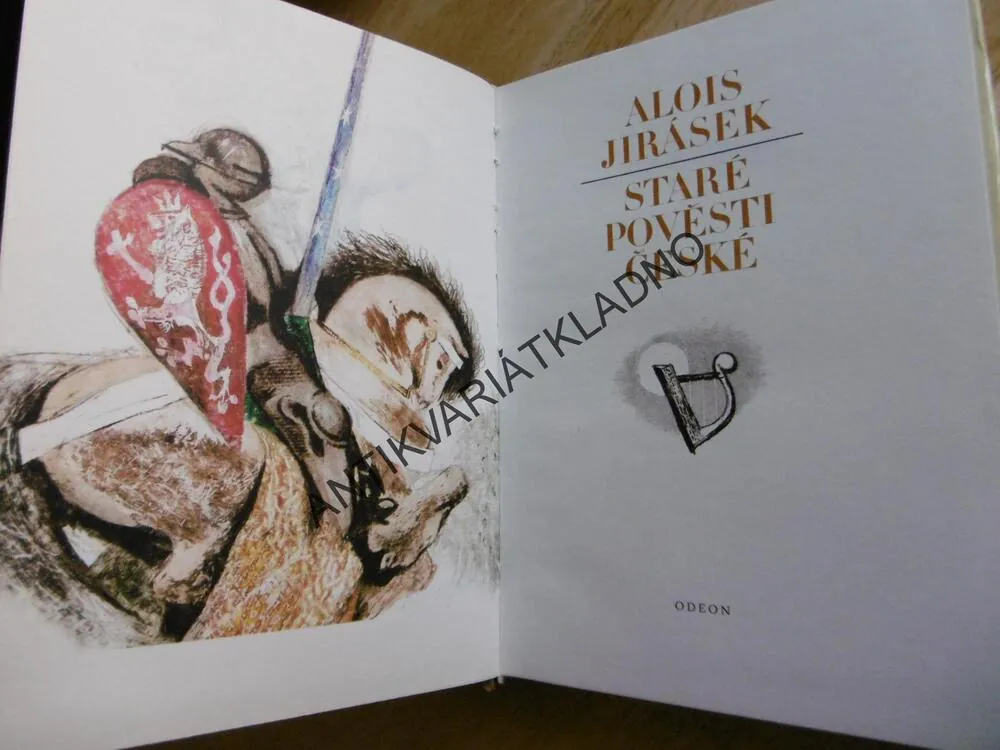 STARÉ POVĚSTI ČESKÉ, ALOIS JIRÁSEK, JIŘÍ TRNKA, **an