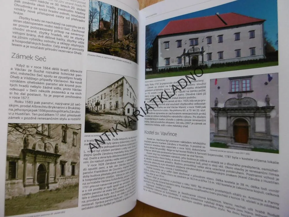 MĚSTO SEČ, HANA VESELÁ, SEČ 700 LET, 1318-2018