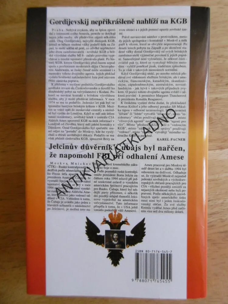 IKONA, FREDERICK FORSYTH, **an