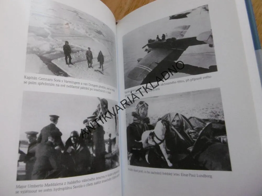 ZTROSKOTÁNÍ NA PÓLU, TRAGÉDIE VZDUCHOLODI ITÁLIA, WILBUR CROSS, **an