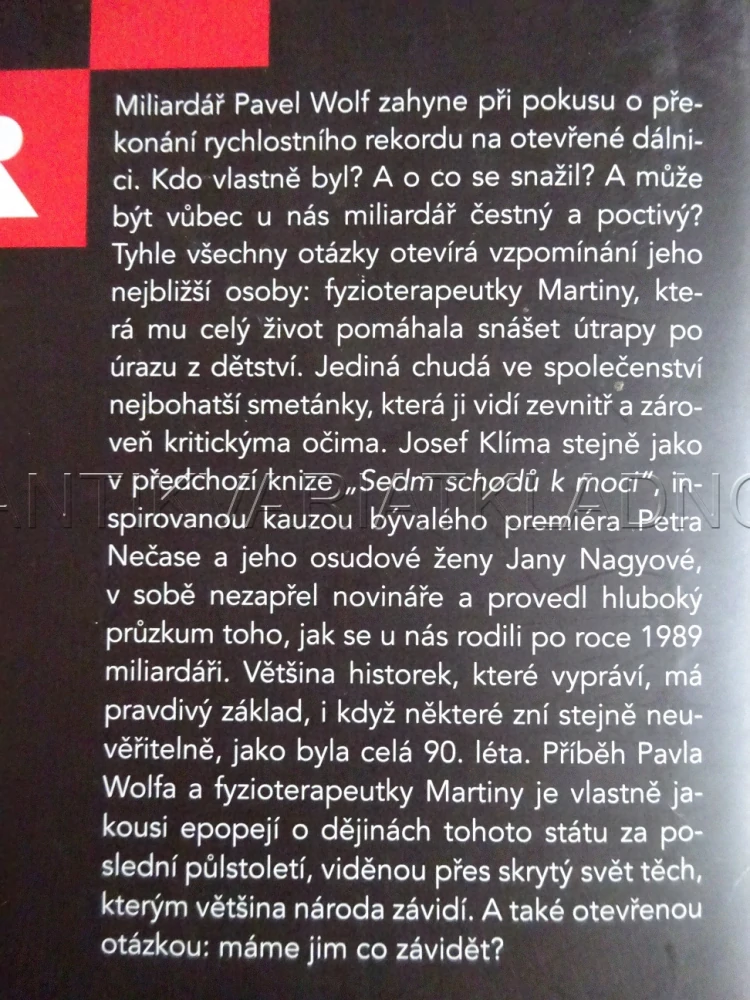 ČTYŘI SCHODY K BOHATSTVÍ, JOSEF KLÍMA, VĚNOVÁNÍ AUTORA - AUTOGRAM, **an
