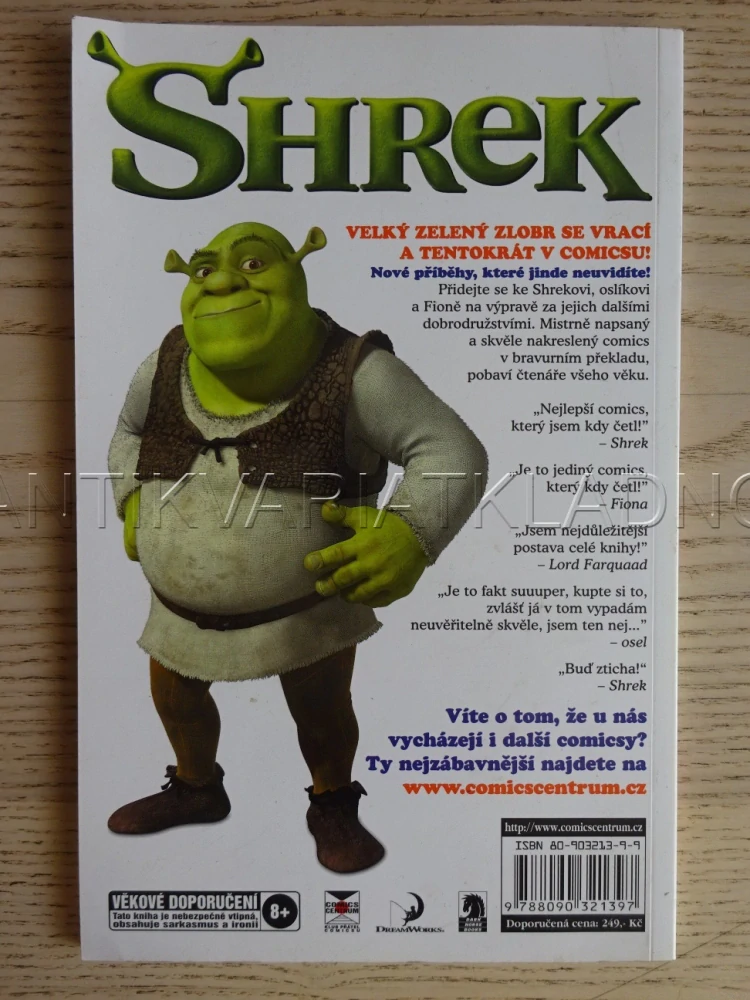 SHREK KOMIKS, **an