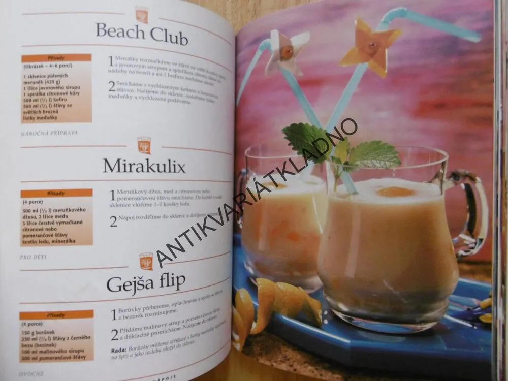 NÁPOJE, ALKOHOLICKÉ I NEALKOHOLICKÉ, DR.OETKER, **an