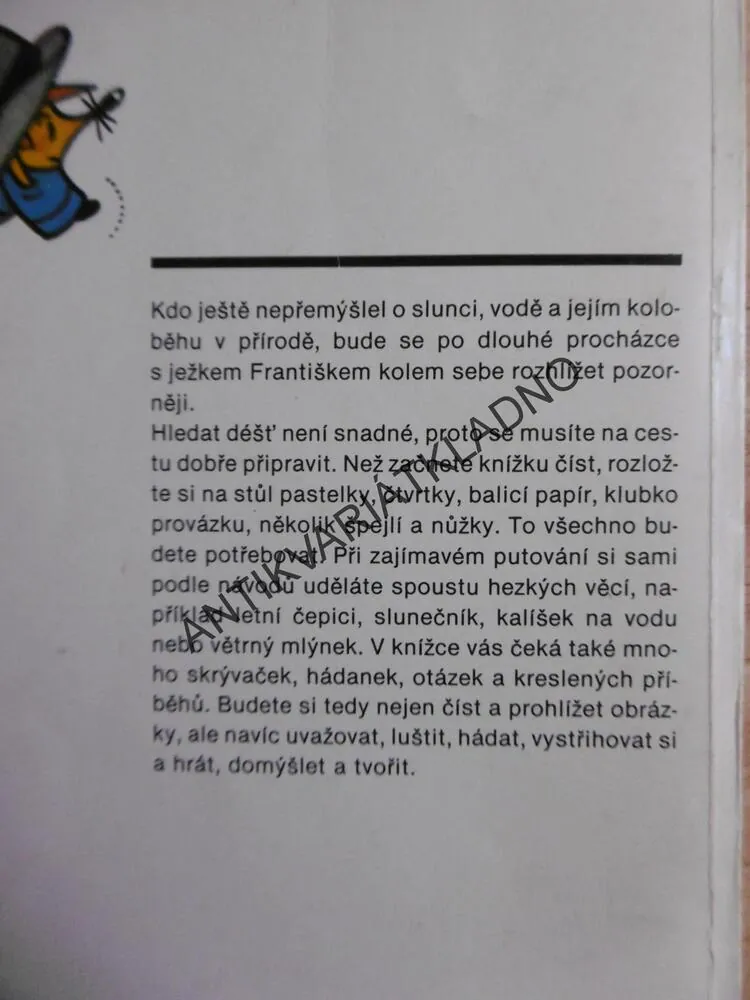JAK JEŽEK HLEDAL DÉŠŤ, DAGMAR LHOTOVÁ, FALTOVÁ